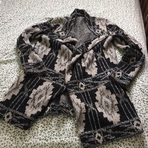 Lucky Brand Open Front Sweater